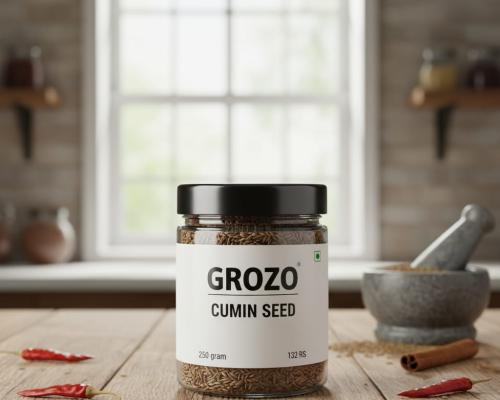 Cumin Seeds – Whole Jeera Spice | 250g | Premium Kerala Seasoning For Global Cuisine img